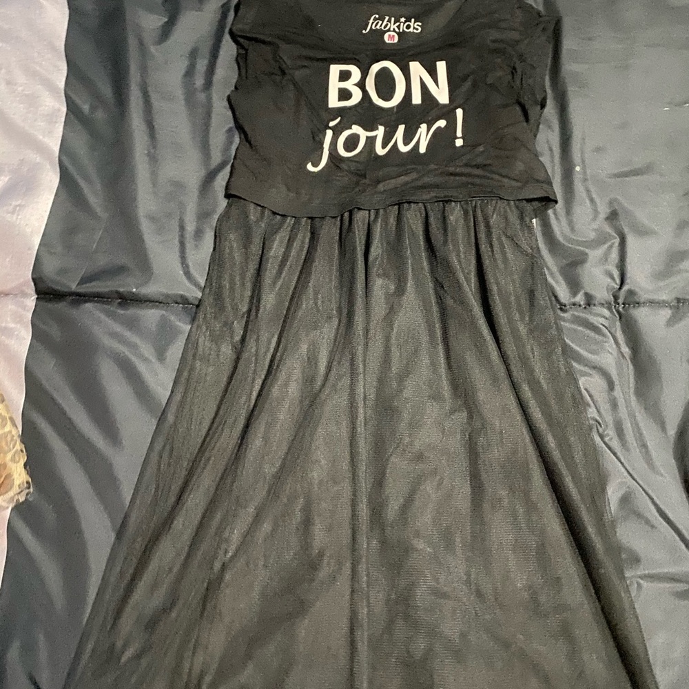 🐠2/$10🐠 Beautiful girls black tulle dress NWOT